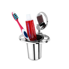 Oval Shape Stainless Steel Toothbrush Holder by GLOXY®