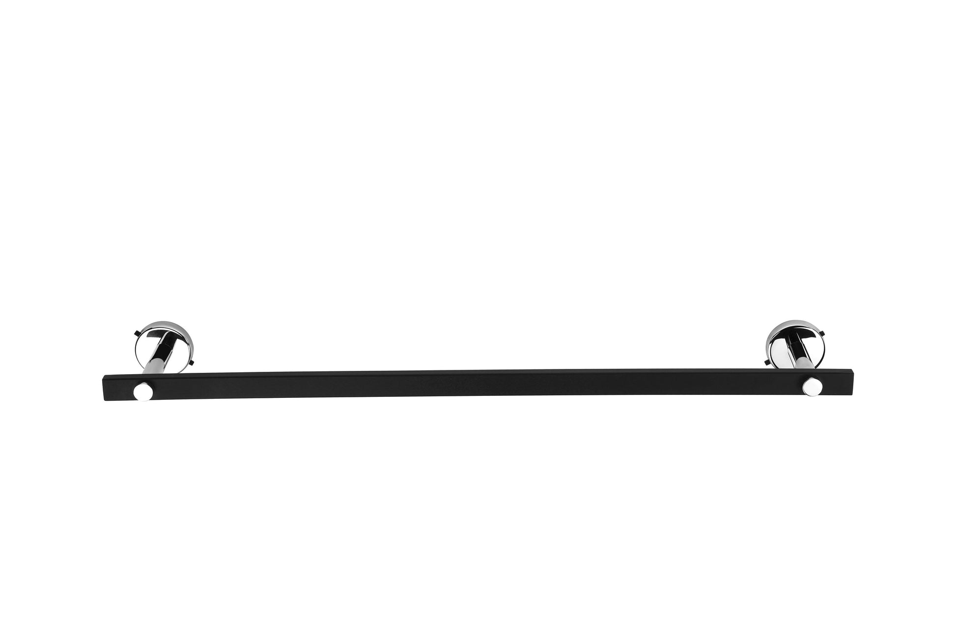 Black Finish 24 Inch Stainless Steel Towel Rod for Bathroom