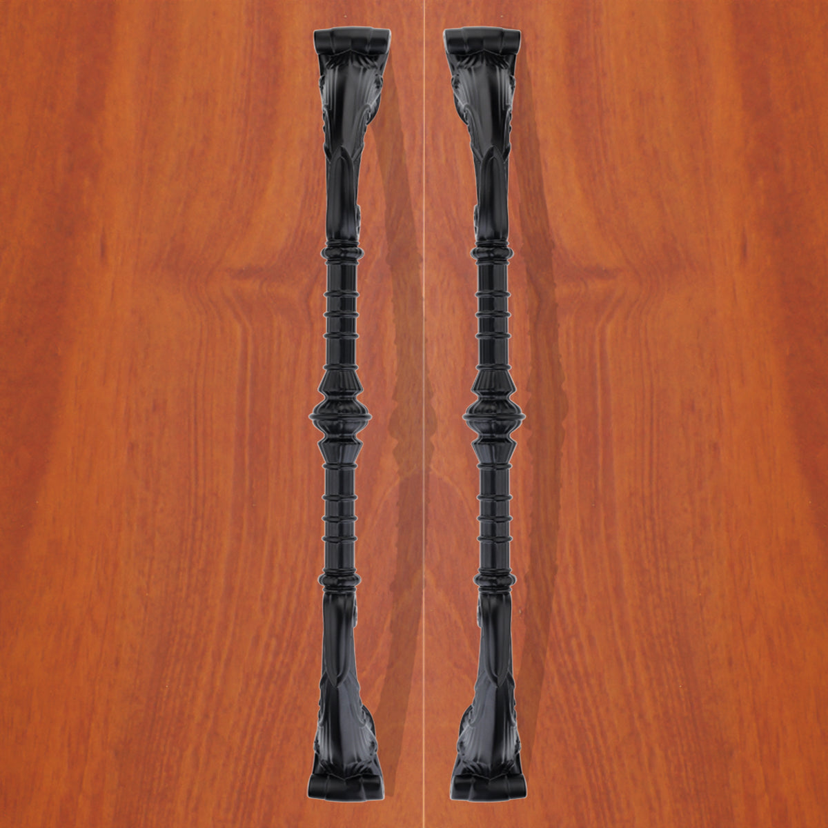 GLOXY Aluminium 20.5 inch Door Handles for Main Door Handle Decorative Push & Pull Door Handle Vintage Classy Look for Glass and Wooden Door