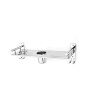 2 in 1 Stainless Steel Bathroom Shelf