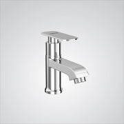 gloxy short body pillar cock chrome finish