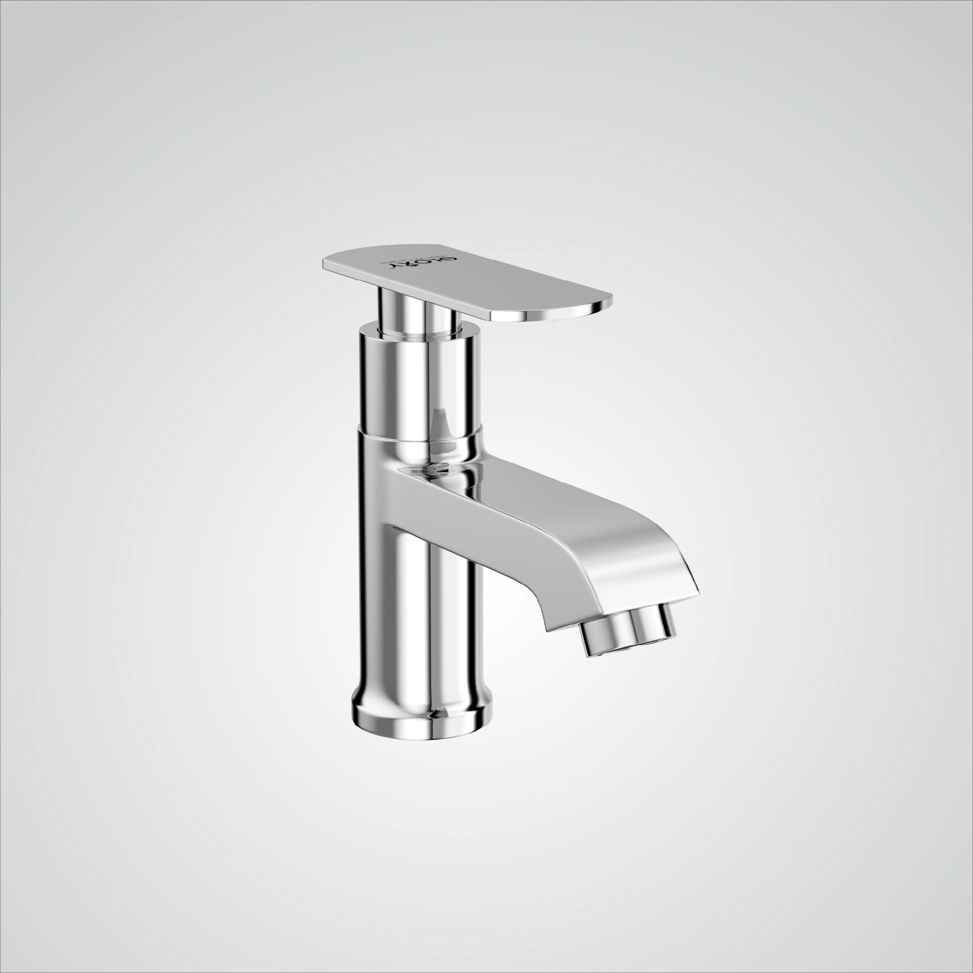 gloxy short body pillar cock chrome finish