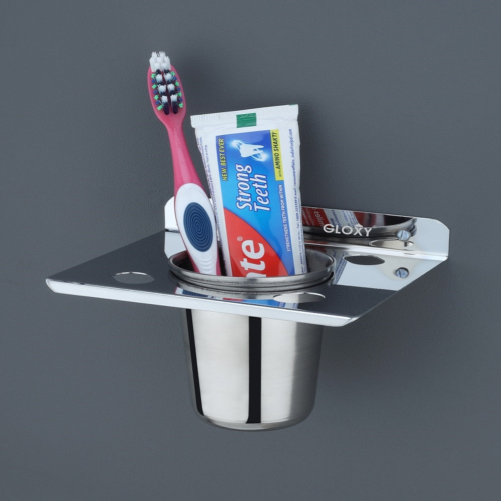 Stainless Steel Toothbrush Holder